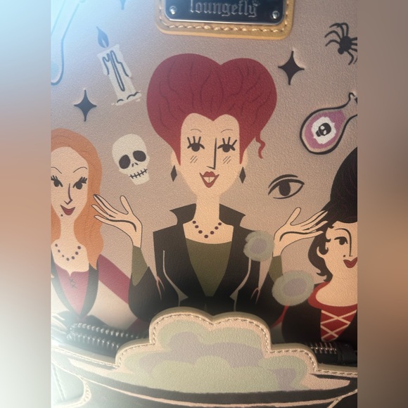Loungefly Hocus Pocus Backpack Halloween - Picture 9 of 12